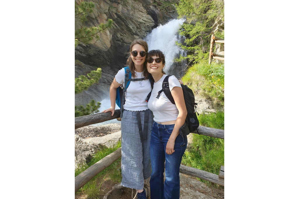 ETP master's students Lorena Hahn and Aurora Losana